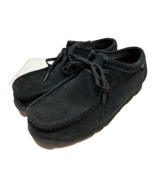 CLARKS ORIGINALS（クラークス オリジナルズ）Clarks Originals (クラークス オリジナルズ) ワラビーシューズ ブラック サイズ:26.5の古着・服飾アイテム