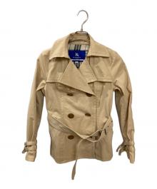 BURBERRY BLUE LABEL（バーバリー ブルー レーベル）の古着「トレンチショートコート」｜ベージュ