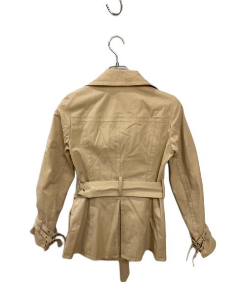 BURBERRY BLUE LABEL（バーバリー ブルー レーベル）BURBERRY BLUE LABEL (バーバリー ブルー レーベル) トレンチショートコート ベージュ サイズ:38の古着・服飾アイテム