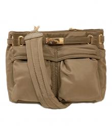 GOOD GRIEF!（グッドグリーフ）の古着「BELTED SHOULDER BAG」｜ブラウン