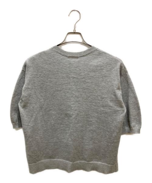 IENA（イエナ）IENA (イエナ) LEVITA コットンショートスリーブプルオーバー グレー サイズ:-（実寸参照)の古着・服飾アイテム