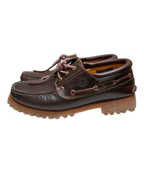 Timberland（ティンバーランド）Timberland (ティンバーランド) Authentics 3Eye Classic Lug ブラウン サイズ:28の古着・服飾アイテム
