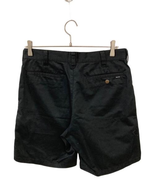SUPREME（シュプリーム）Supreme (シュプリーム) コットンハーフパンツ ブラック サイズ:30の古着・服飾アイテム