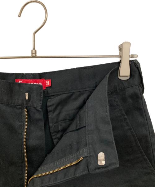 SUPREME（シュプリーム）Supreme (シュプリーム) コットンハーフパンツ ブラック サイズ:30の古着・服飾アイテム