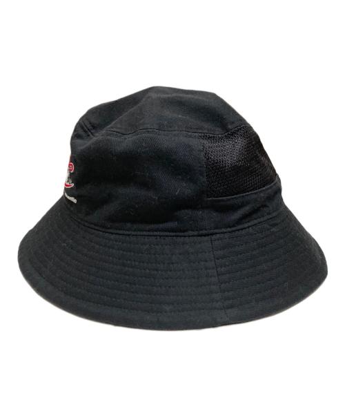 Hysteric Glamour（ヒステリックグラマー）Hysteric Glamour (ヒステリックグラマー) AUTHENTIC刺繍 バケット ハット ブラック サイズ:Mの古着・服飾アイテム