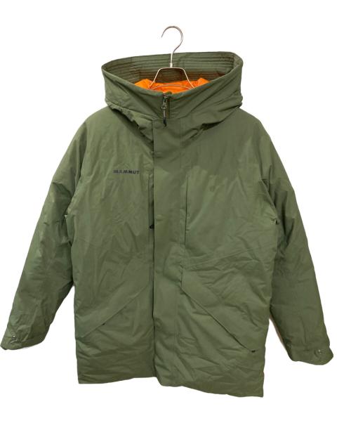 MAMMUT（マムート）MAMMUT (マムート) フローバーグハードシェルサーモフーデッドコート カーキ サイズ:XLの古着・服飾アイテム