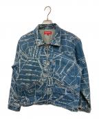 SUPREMEシュプリーム）の古着「Gonz map work jacket/デニムジャケット」｜インディゴ