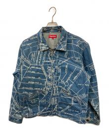 SUPREME（シュプリーム）の古着「Gonz map work jacket/デニムジャケット」｜インディゴ