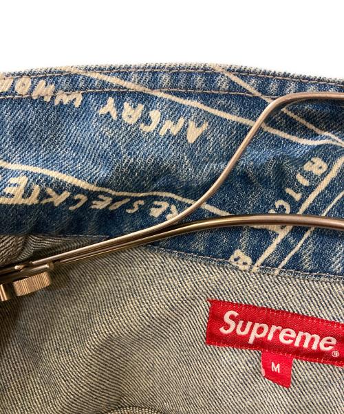 SUPREME（シュプリーム）Supreme (シュプリーム) Gonz map work jacket/デニムジャケット インディゴ サイズ:Mの古着・服飾アイテム