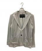 1piu1uguale3ウノピュウノウグァーレトレ）の古着「WFACE EASY JACKET」｜グレー