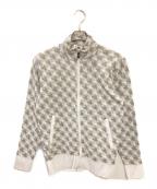 1piu1uguale3ウノピュウノウグァーレトレ）の古着「STAND JERSEY/トラックジャケット」｜グレー