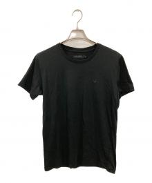 1piu1uguale3（ウノピュウノウグァーレトレ）の古着「113 S/S CREW/クルーネックカットソー」｜ブラック