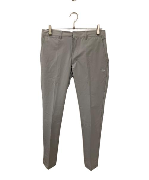 1piu1uguale3（ウノピュウノウグァーレトレ）1piu1uguale3 (ウノピュウノウグァーレトレ) STRAIGHT PT/ゴルフパンツ グレー サイズ:4の古着・服飾アイテム