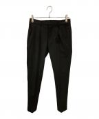 1piu1uguale3ウノピュウノウグァーレトレ）の古着「TUCK PT/ゴルフパンツ」｜ブラック