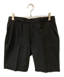 1piu1uguale3（ウノピュウノウグァーレトレ）の古着「ゴルフショーツ」｜ブラック