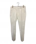 1piu1uguale3ウノピュウノウグァーレトレ）の古着「TUCK PT/ゴルフパンツ」｜ホワイト