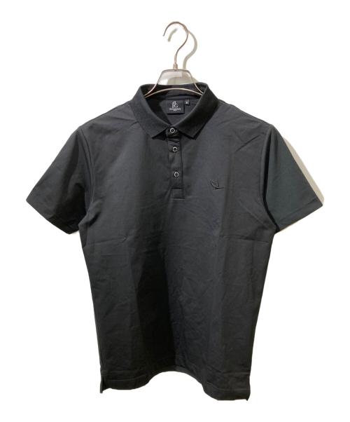 1piu1uguale3（ウノピュウノウグァーレトレ）1piu1uguale3 (ウノピュウノウグァーレトレ) SLEEVE MESH POLO/ポロシャツ ブラック サイズ:3の古着・服飾アイテム