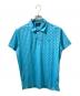 1piu1uguale3（ウノピュウノウグァーレトレ）の古着「S/S POLO TSURU/ポロシャツ」｜ブルー