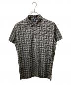 1piu1uguale3ウノピュウノウグァーレトレ）の古着「S/S POLO CHIDORI/ポロシャツ」｜グレー
