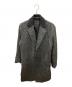 1piu1uguale3（ウノピュウノウグァーレトレ）の古着「HERRINGBONE SHAGGY CHESTER COAT/チェスターコート」｜グレー