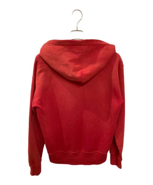 RRL（ダブルアールエル）RRL (ダブルアールエル) 後付けロゴスウェットパーカー レッド サイズ:Lの古着・服飾アイテム