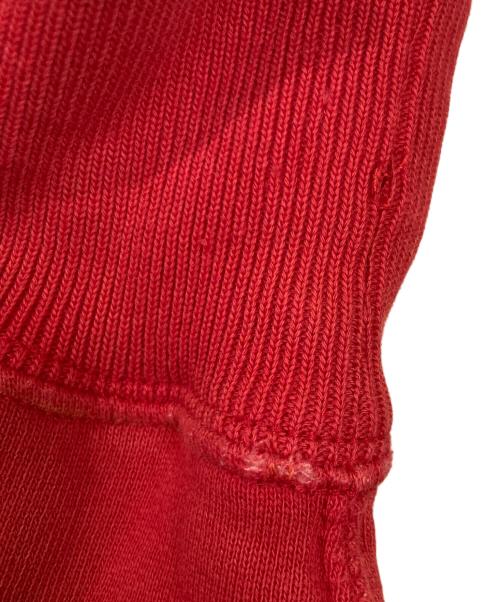 RRL（ダブルアールエル）RRL (ダブルアールエル) 後付けロゴスウェットパーカー レッド サイズ:Lの古着・服飾アイテム
