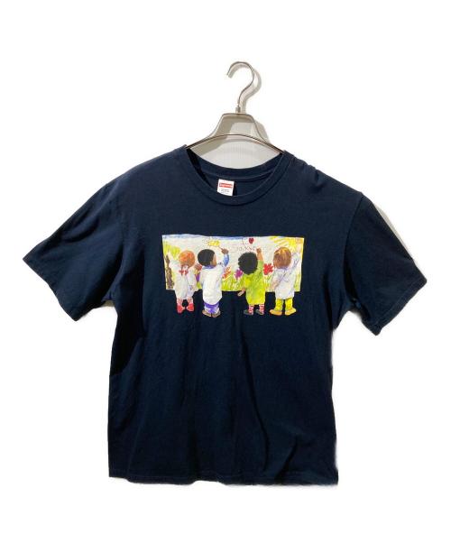 SUPREME（シュプリーム）Supreme (シュプリーム) I LOVE SATAN TEE ネイビー サイズ:Lの古着・服飾アイテム