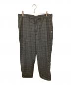 WTAPSダブルタップス）の古着「TROUSERS / チェックパンツ」｜グレー