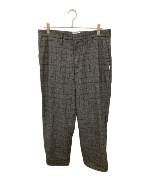 WTAPS（ダブルタップス）WTAPS (ダブルタップス) TROUSERS / チェックパンツ グレー サイズ:03の古着・服飾アイテム