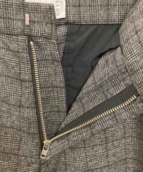 WTAPS（ダブルタップス）WTAPS (ダブルタップス) TROUSERS / チェックパンツ グレー サイズ:03の古着・服飾アイテム