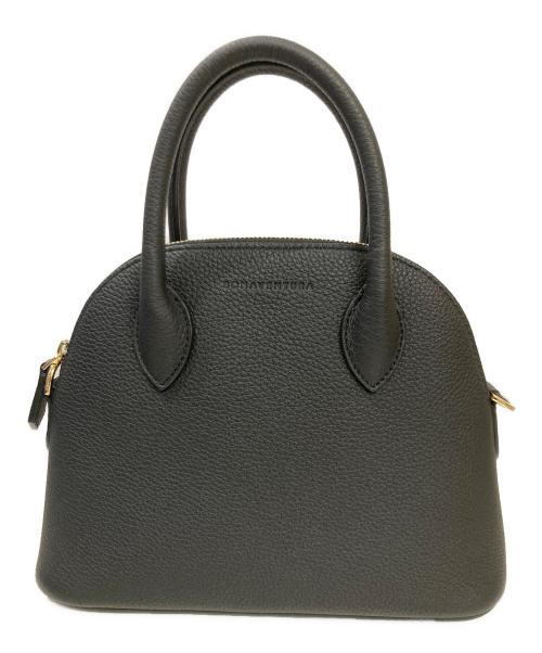 bonaventura（ボナベンチュラ）bonaventura (ボナベンチュラ) エマ バッグ シュリンクレザー 22 / 2WAYショルダーバッグ ブラックの古着・服飾アイテム