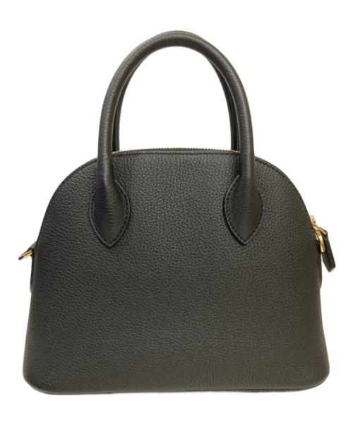 bonaventura（ボナベンチュラ）bonaventura (ボナベンチュラ) エマ バッグ シュリンクレザー 22 / 2WAYショルダーバッグ ブラックの古着・服飾アイテム