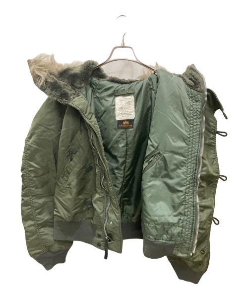 ALPHA（アルファ）ALPHA (アルファ) N-2Bジャケット カーキ サイズ:Lの古着・服飾アイテム