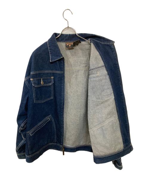 ROCA WEAR（ロカウェア）ROCA WEAR (ロカウェア) 古着バックプリントデニムスイングトップ インディゴ サイズ:2XLの古着・服飾アイテム