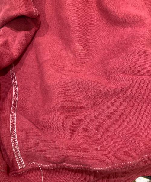 Champion（チャンピオン）Champion (チャンピオン) 90S 後染BSMプリントスウェット レッド サイズ:XXLの古着・服飾アイテム