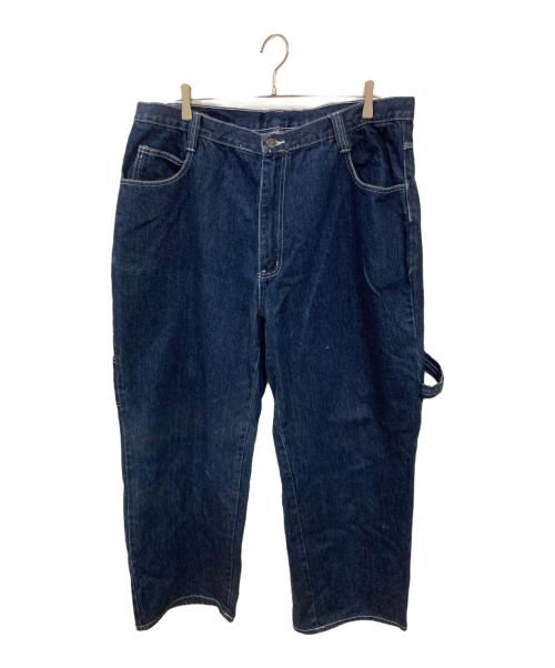 Coogi（クージー）Coogi (クージー) 古着ロゴ刺繍ペインターデニムパンツ インディゴ サイズ:101cm (W40)の古着・服飾アイテム