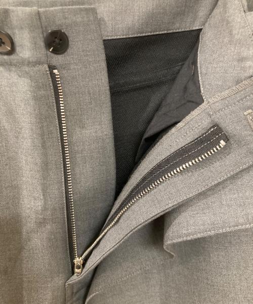 NFAI（エヌエフエーアイ）NFAI (エヌエフエーアイ) ワイドスラックス グレー サイズ:Lの古着・服飾アイテム