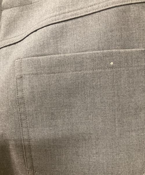 NFAI（エヌエフエーアイ）NFAI (エヌエフエーアイ) ワイドスラックス グレー サイズ:Lの古着・服飾アイテム