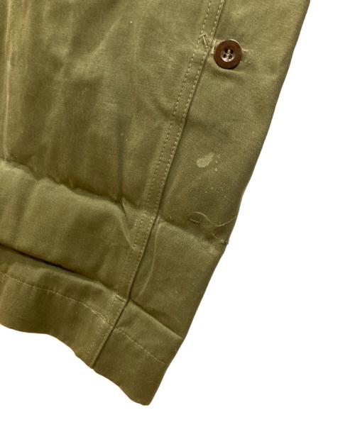 オランダ軍（オランダグン）オランダ軍 (オランダグン) 50S ダブルフェイスカーゴパンツ オリーブ サイズ:表記98×85の古着・服飾アイテム