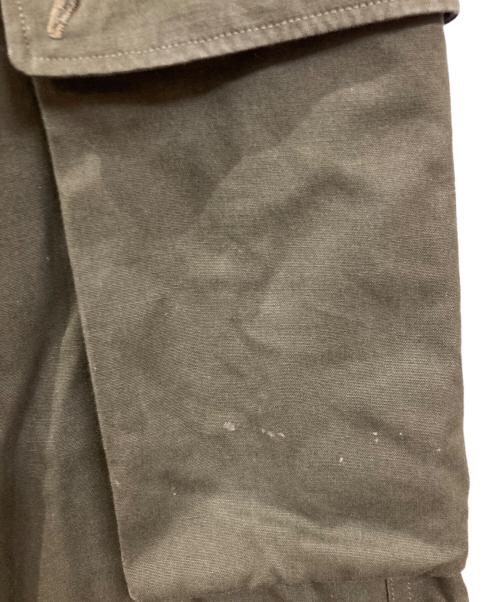 オランダ軍（オランダグン）オランダ軍 (オランダグン) 50S ダブルフェイスカーゴパンツ オリーブ サイズ:表記98×85の古着・服飾アイテム