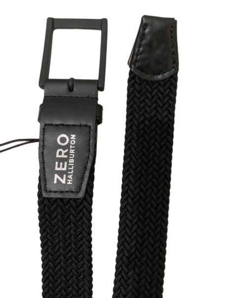 ZERO HALLIBURTON（ゼロ ハリバートン）ZERO HALLIBURTON (ゼロ ハリバートン) メッシュベルト / ブラックの古着・服飾アイテム