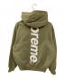 SUPREME (シュプリーム) satin applique hooded sweatshirt オリーブ サイズ:S：20000円