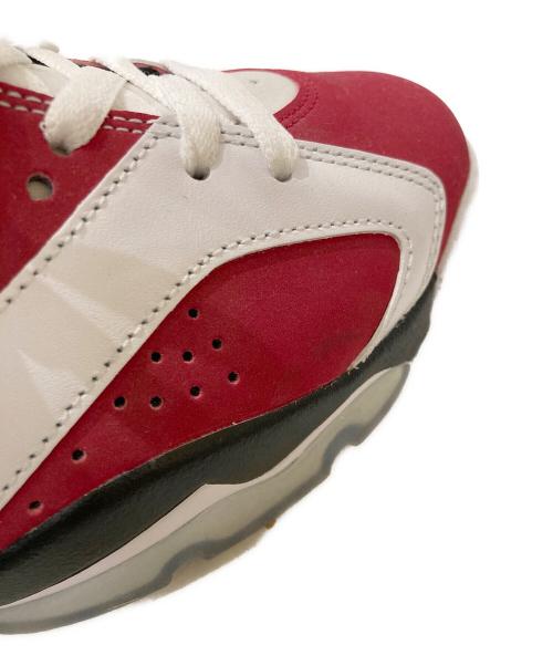 NIKE（ナイキ）NIKE (ナイキ) AIR JORDAN 6 RETRO CARMINE レッド×ホワイト サイズ:26cmの古着・服飾アイテム