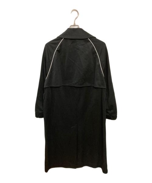 adidas Originals（アディダスオリジナル）adidas Originals (アディダスオリジナル) PRIMEBLUE トレンチコート ブラック サイズ:Mの古着・服飾アイテム