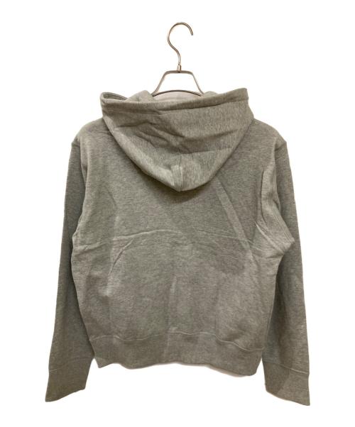 LACOSTE（ラコステ）LACOSTE (ラコステ) プレミアムコットン ジップ スウェット パーカー グレー サイズ:3 未使用品の古着・服飾アイテム