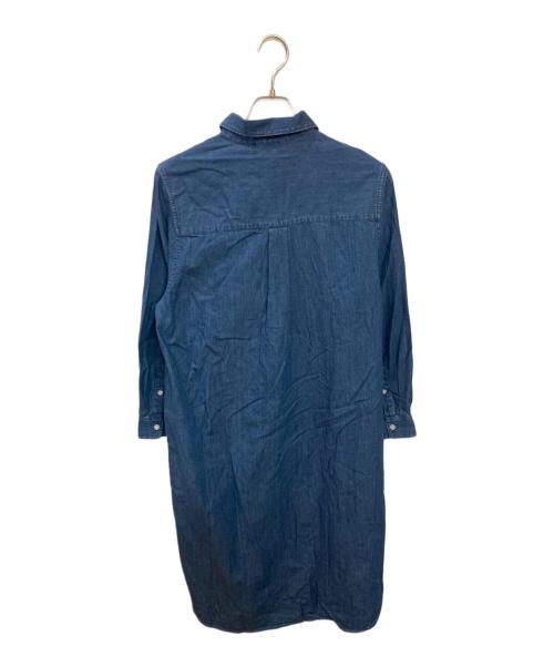 LACOSTE（ラコステ）LACOSTE (ラコステ) デニムシャツドレス / ワンピース インディゴ サイズ:36 未使用品の古着・服飾アイテム