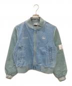 adidas Originalsアディダスオリジナル）の古着「カレッジ デニムジャケット」｜インディゴ