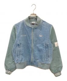 adidas Originals（アディダスオリジナル）の古着「カレッジ デニムジャケット」｜インディゴ
