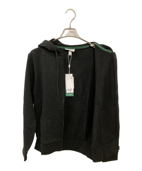 LACOSTE（ラコステ）LACOSTE (ラコステ) オーガニックコットンジップスウェットシャツ ブラック サイズ:3 未使用品の古着・服飾アイテム