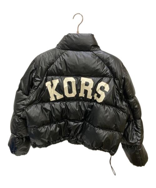 MICHAEL MICHAEL KORS（マイケル マイケルコース）MICHAEL MICHAEL KORS (マイケル マイケルコース) パデッドダウンジャケット ブラック サイズ:Lの古着・服飾アイテム